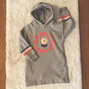 GOOD VIBES ONLY Mini Boden little girls sweatshirt